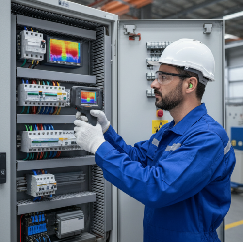Industrial electricity and electrical maintenance